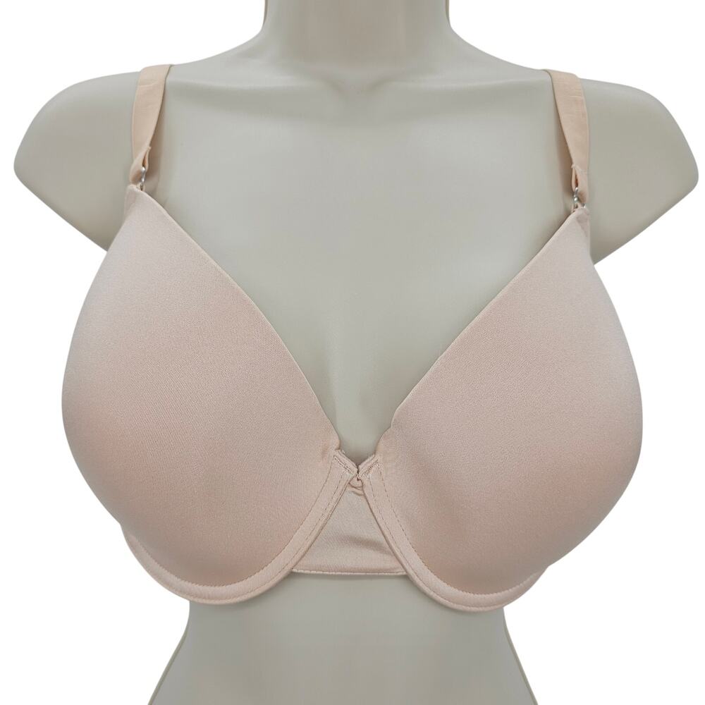 Primark Womans size 40DD Classic Underwire Padded T-Shirt Bra Taupe/Beige